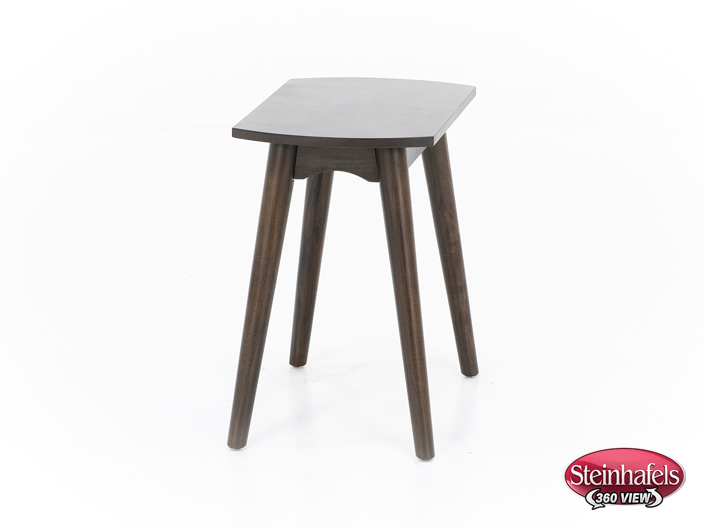 sund brown chairside table  image java  