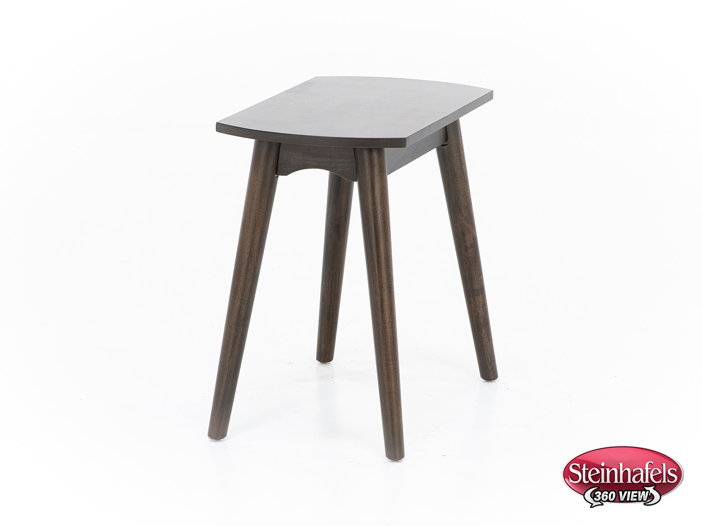 sund brown chairside table  image java  