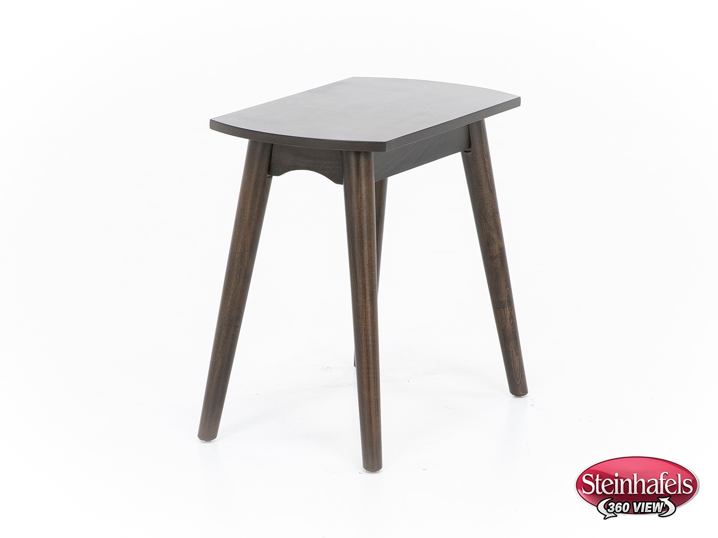 sund brown chairside table  image java  