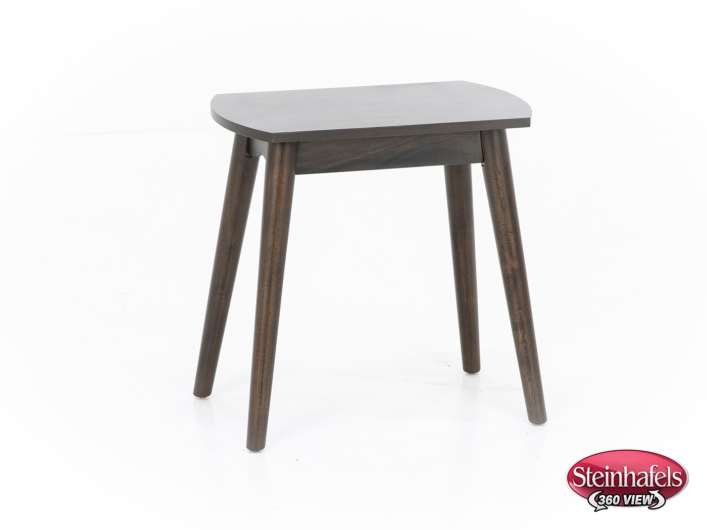 sund brown chairside table  image java  