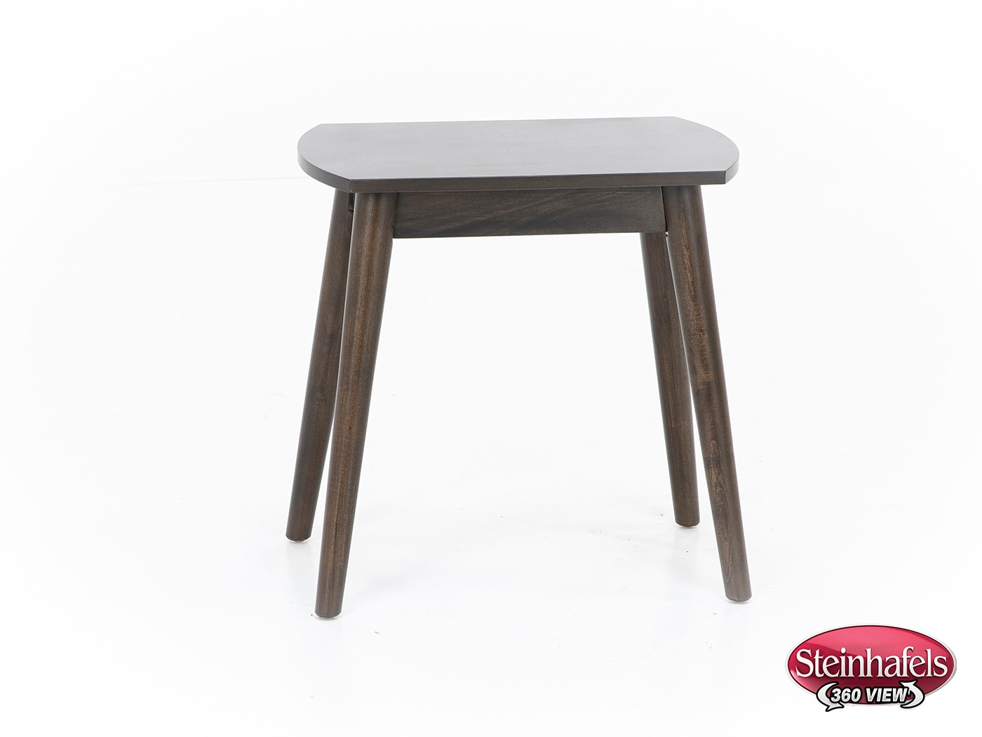 sund brown chairside table  image java  