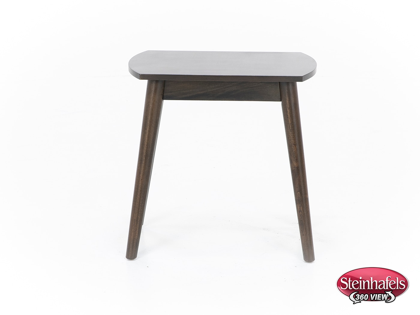 sund brown chairside table  image java  