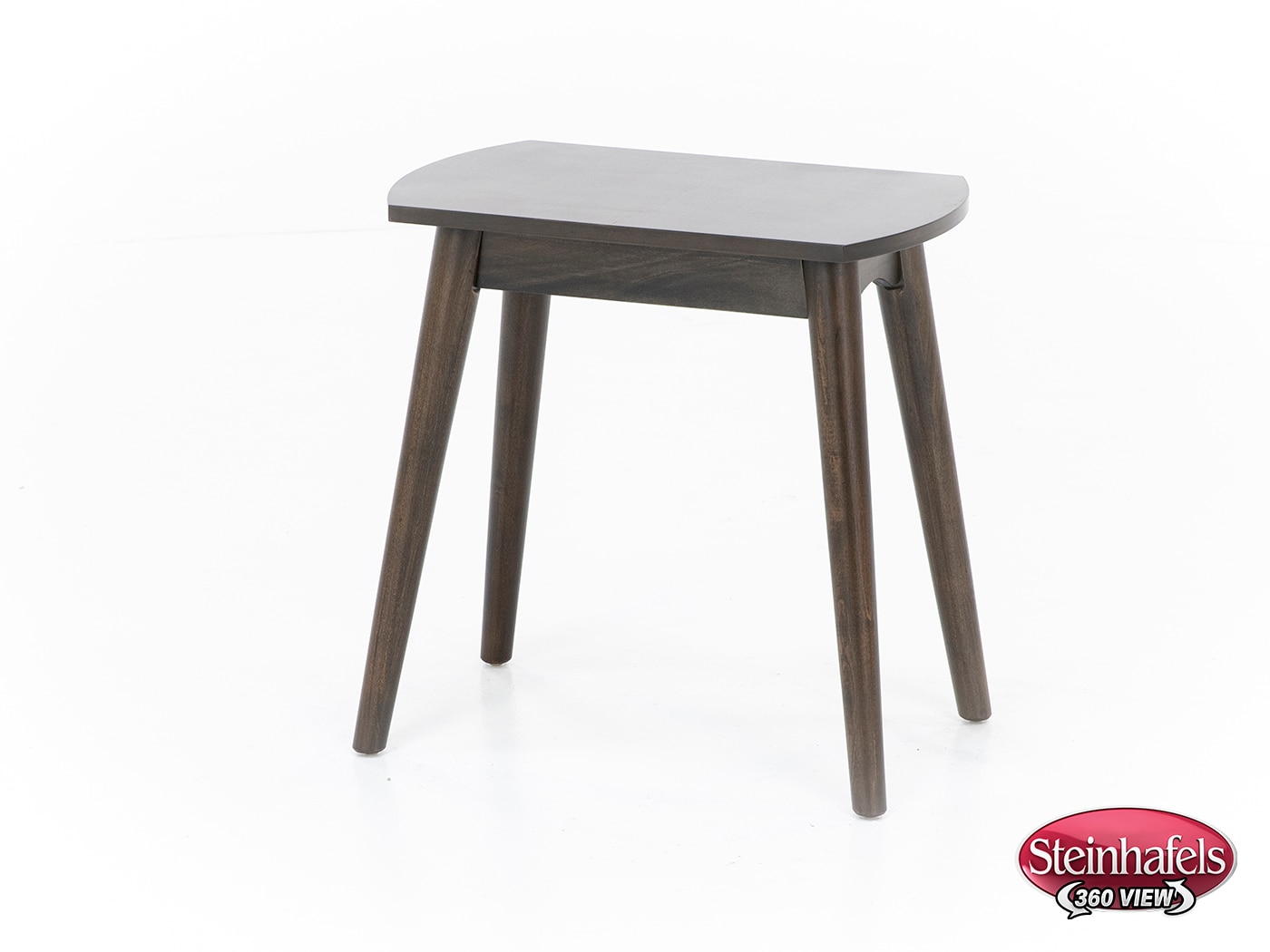 sund brown chairside table  image java  