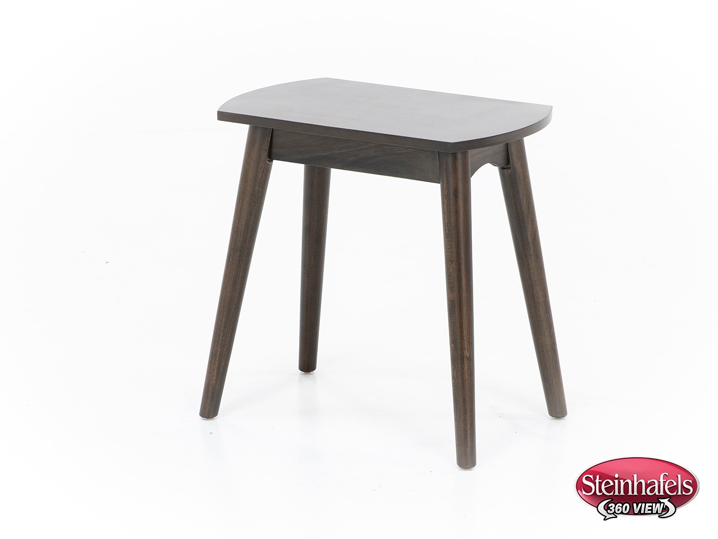 sund brown chairside table  image java  