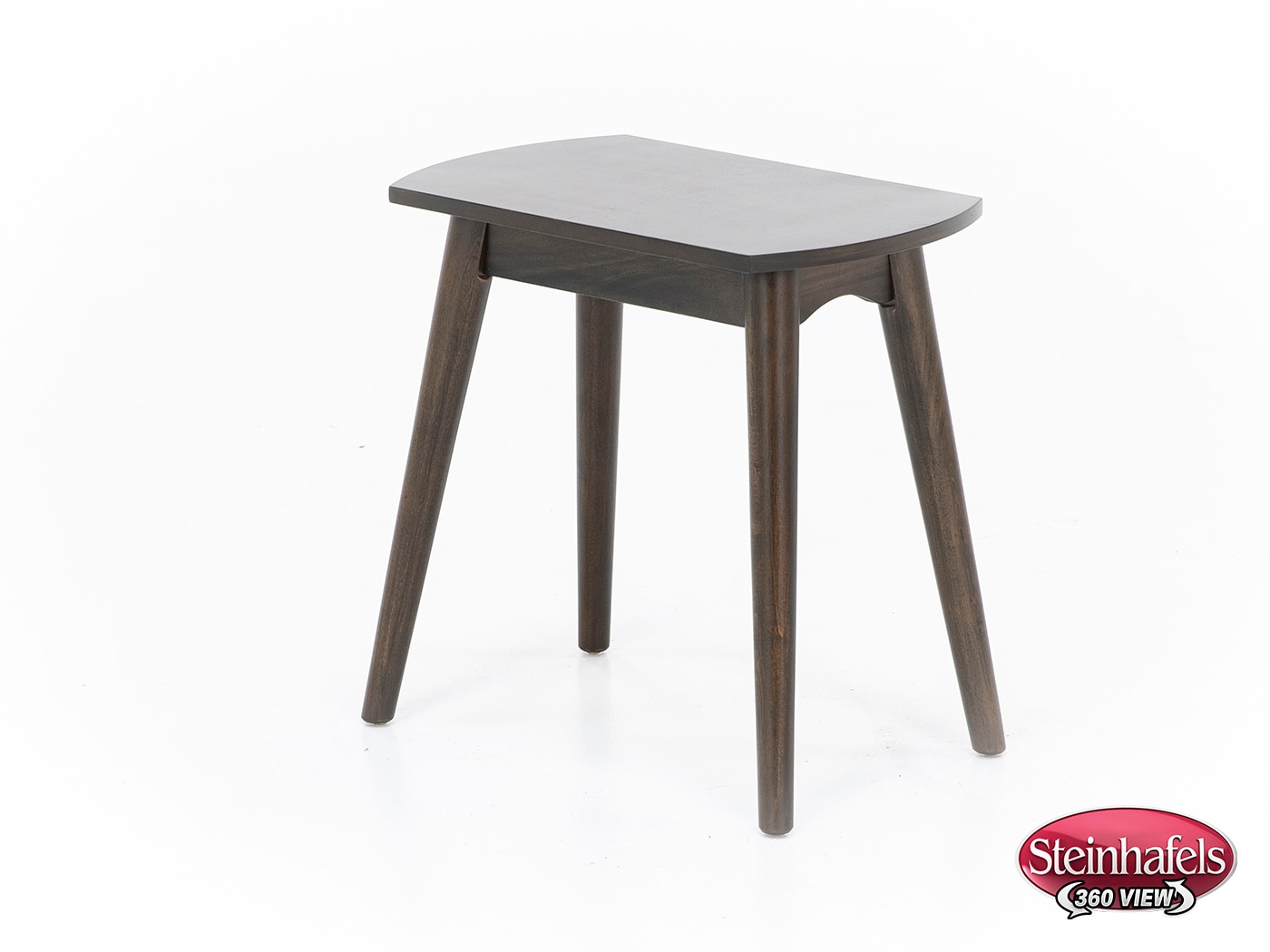 sund brown chairside table  image java  