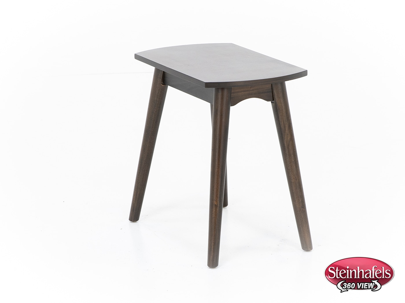 sund brown chairside table  image java  