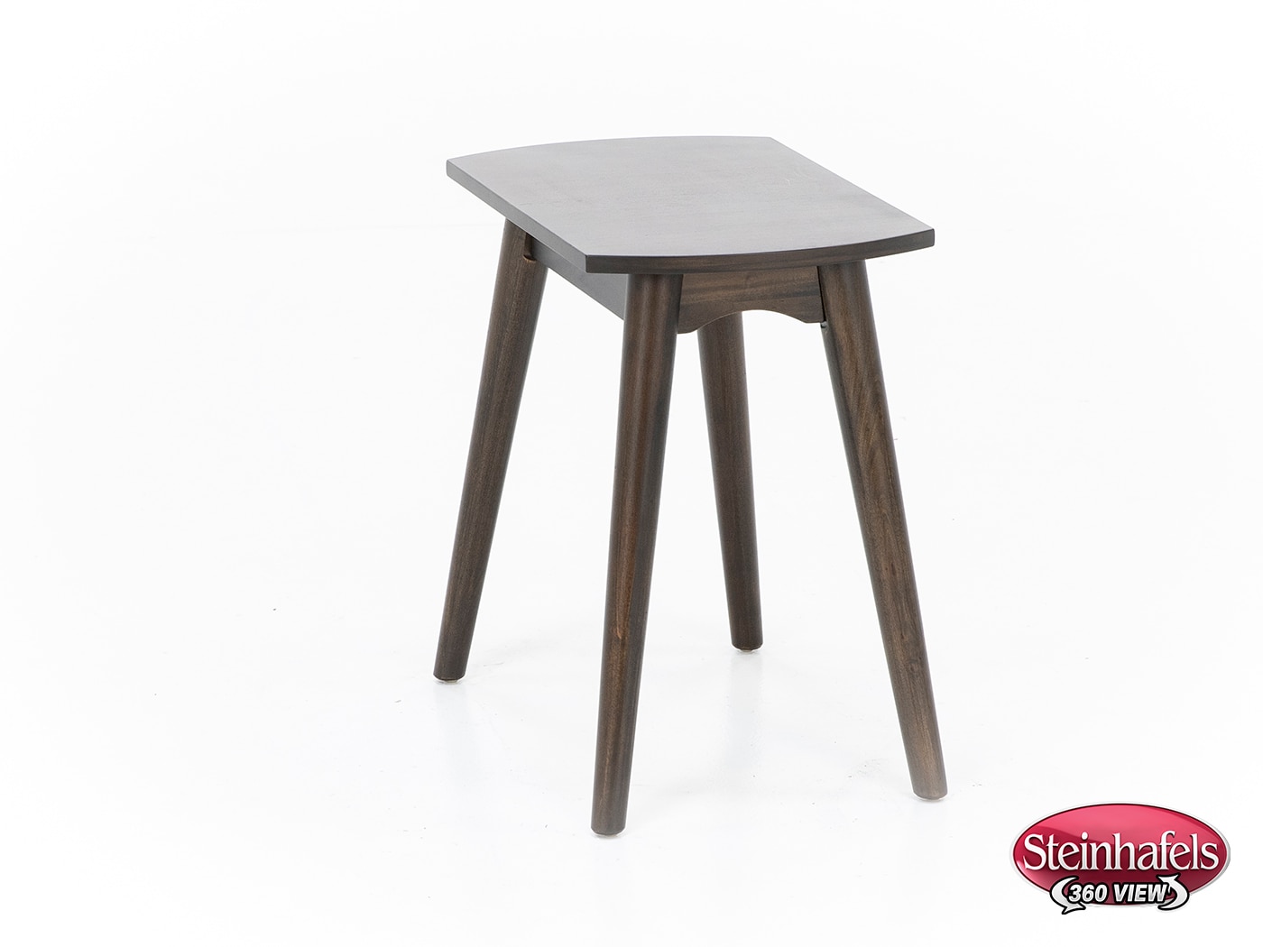 sund brown chairside table  image java  