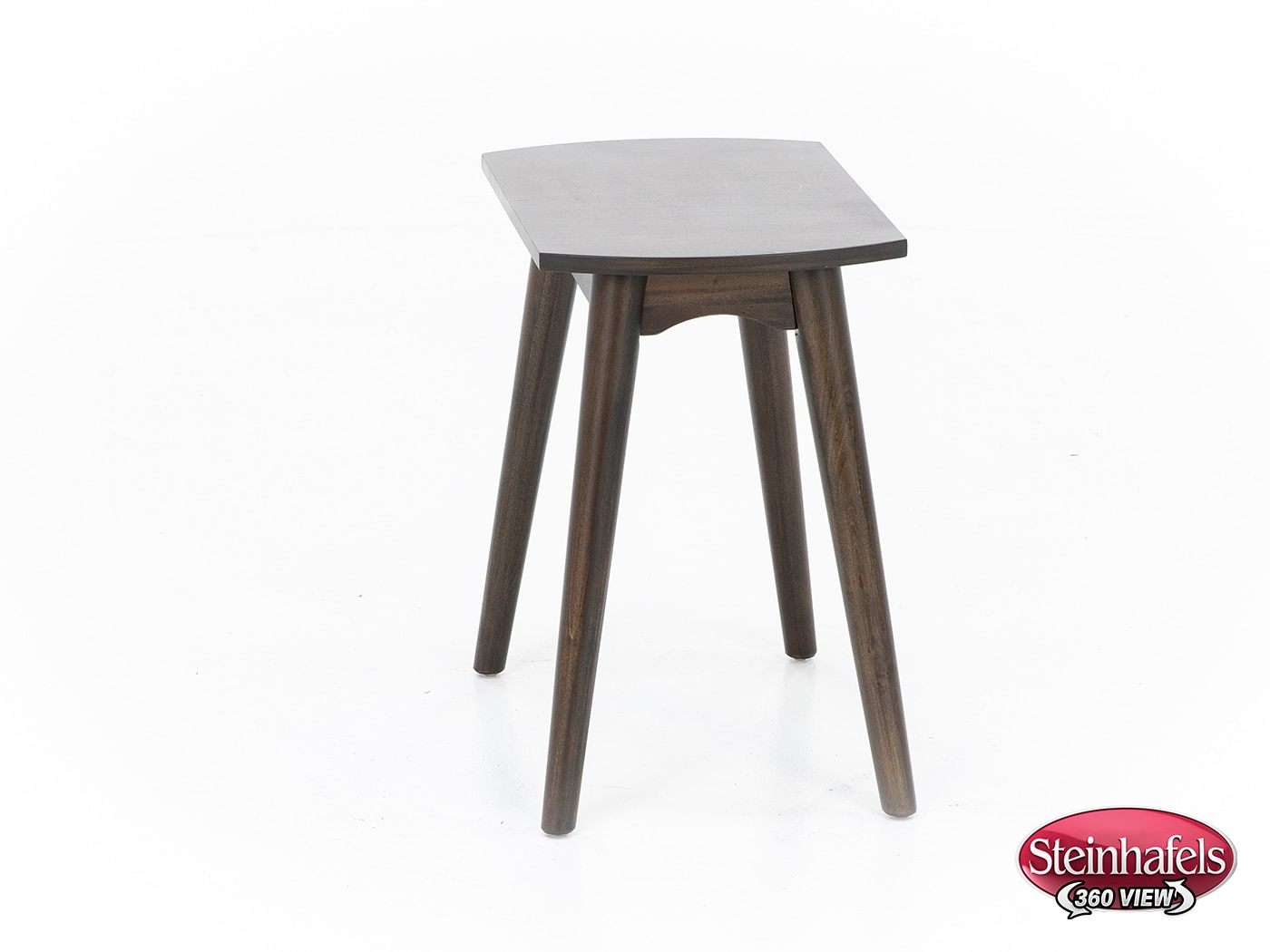 sund brown chairside table  image java  