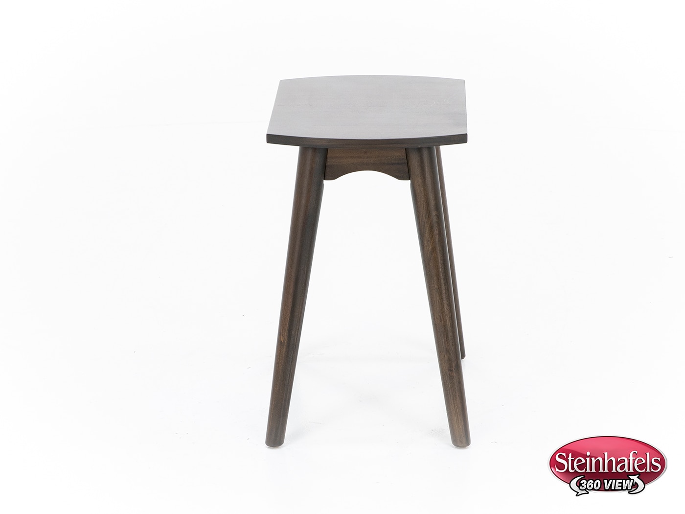 sund brown chairside table  image java  