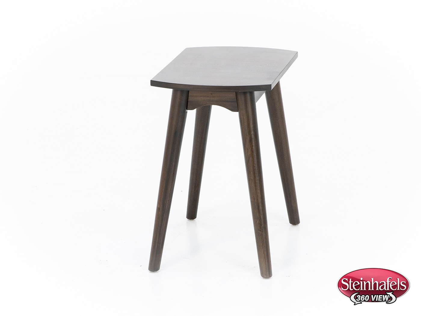 sund brown chairside table  image java  