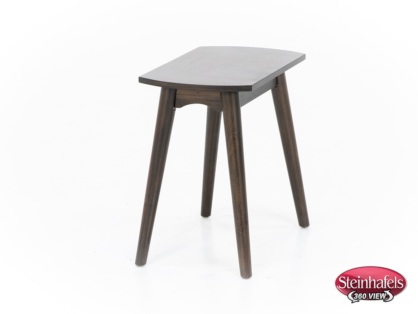 sund brown chairside table  image java  