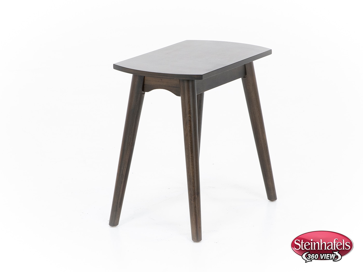 sund brown chairside table  image java  