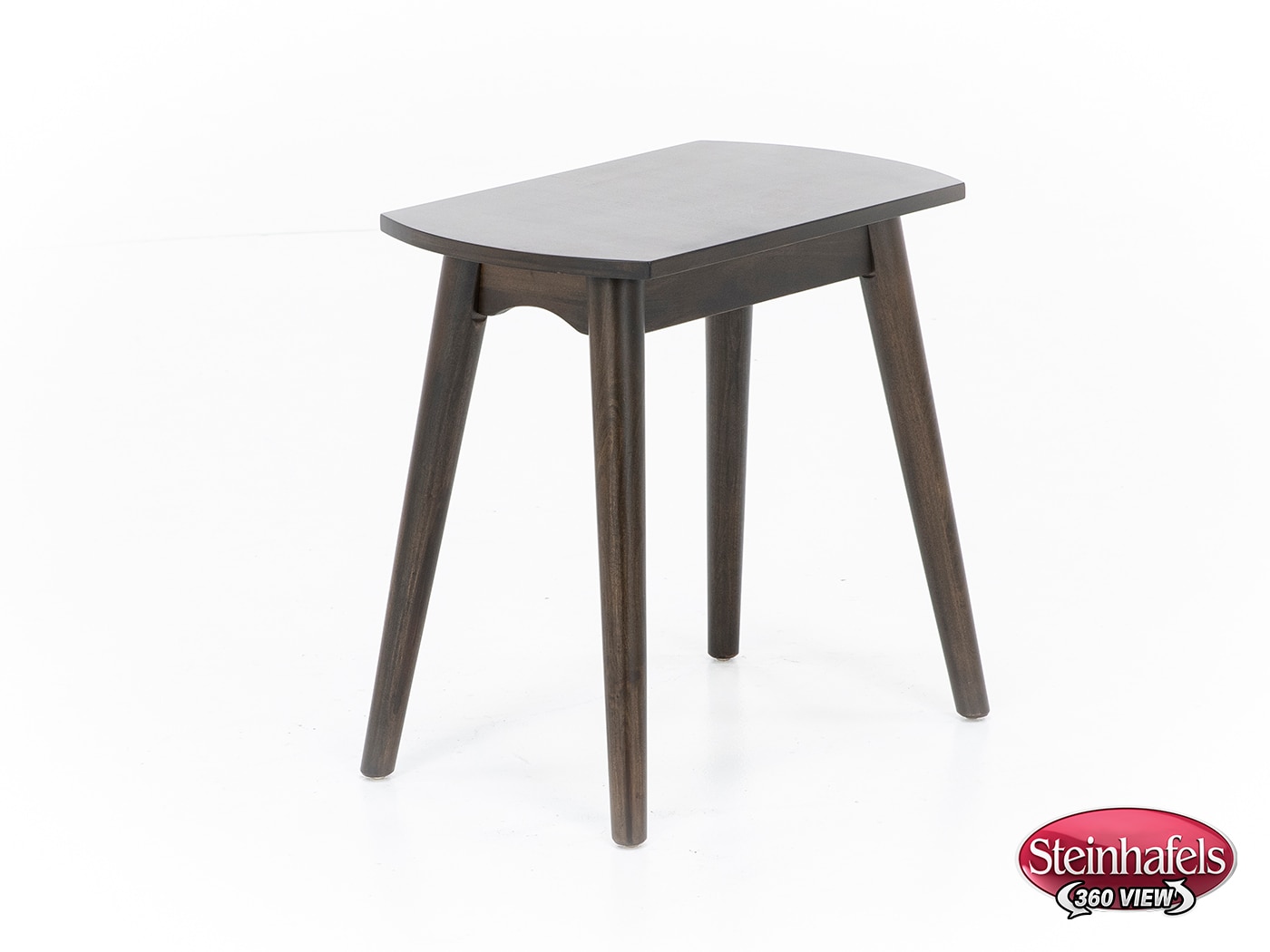 sund brown chairside table  image java  