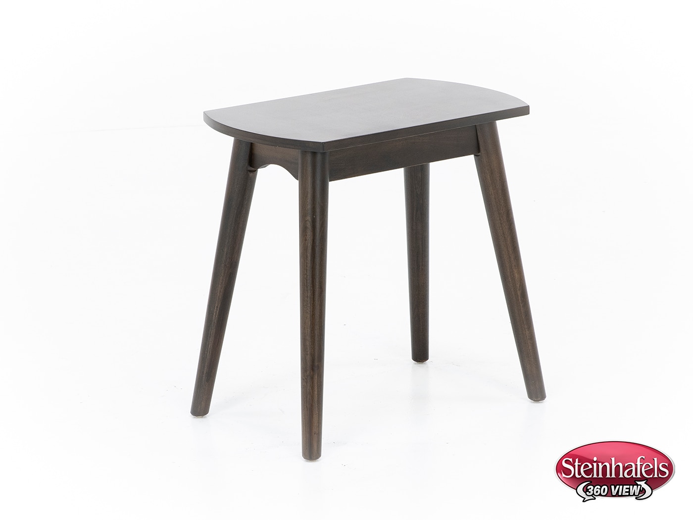 sund brown chairside table  image java  