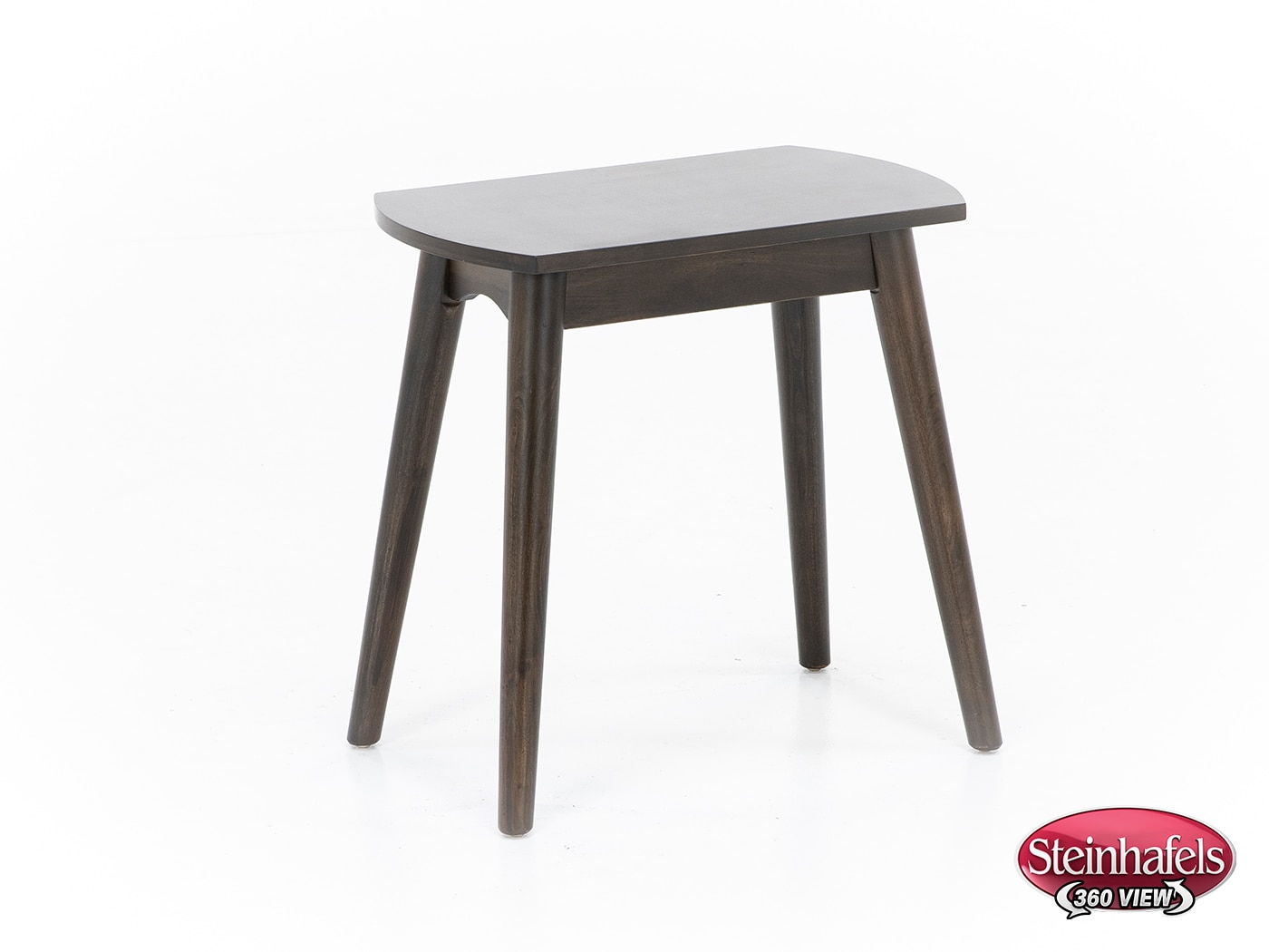 sund brown chairside table  image java  