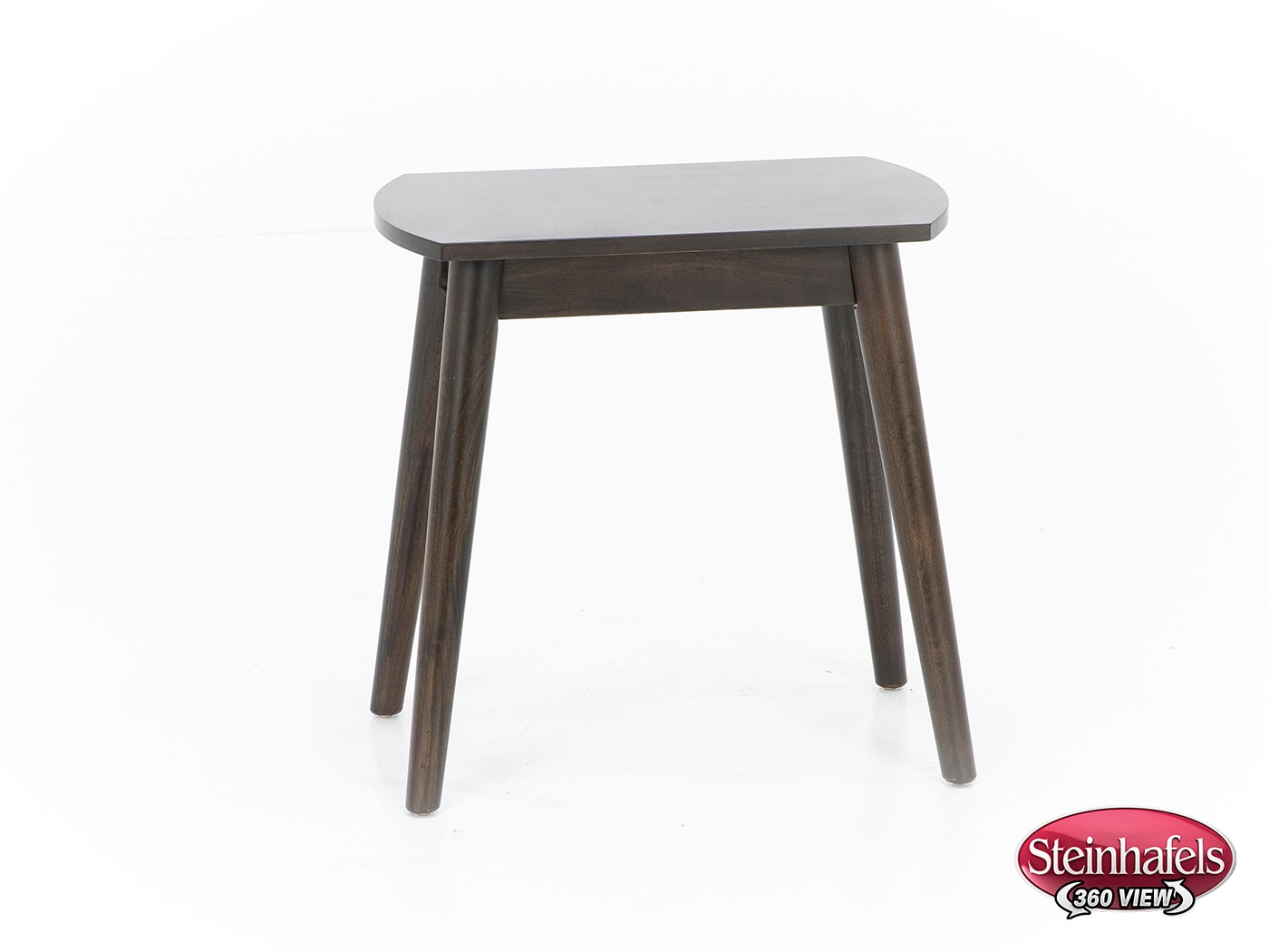 sund brown chairside table  image java  