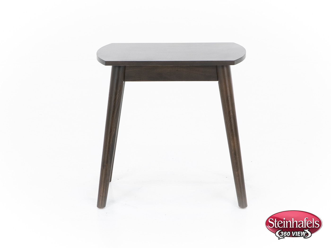 sund brown chairside table  image java  