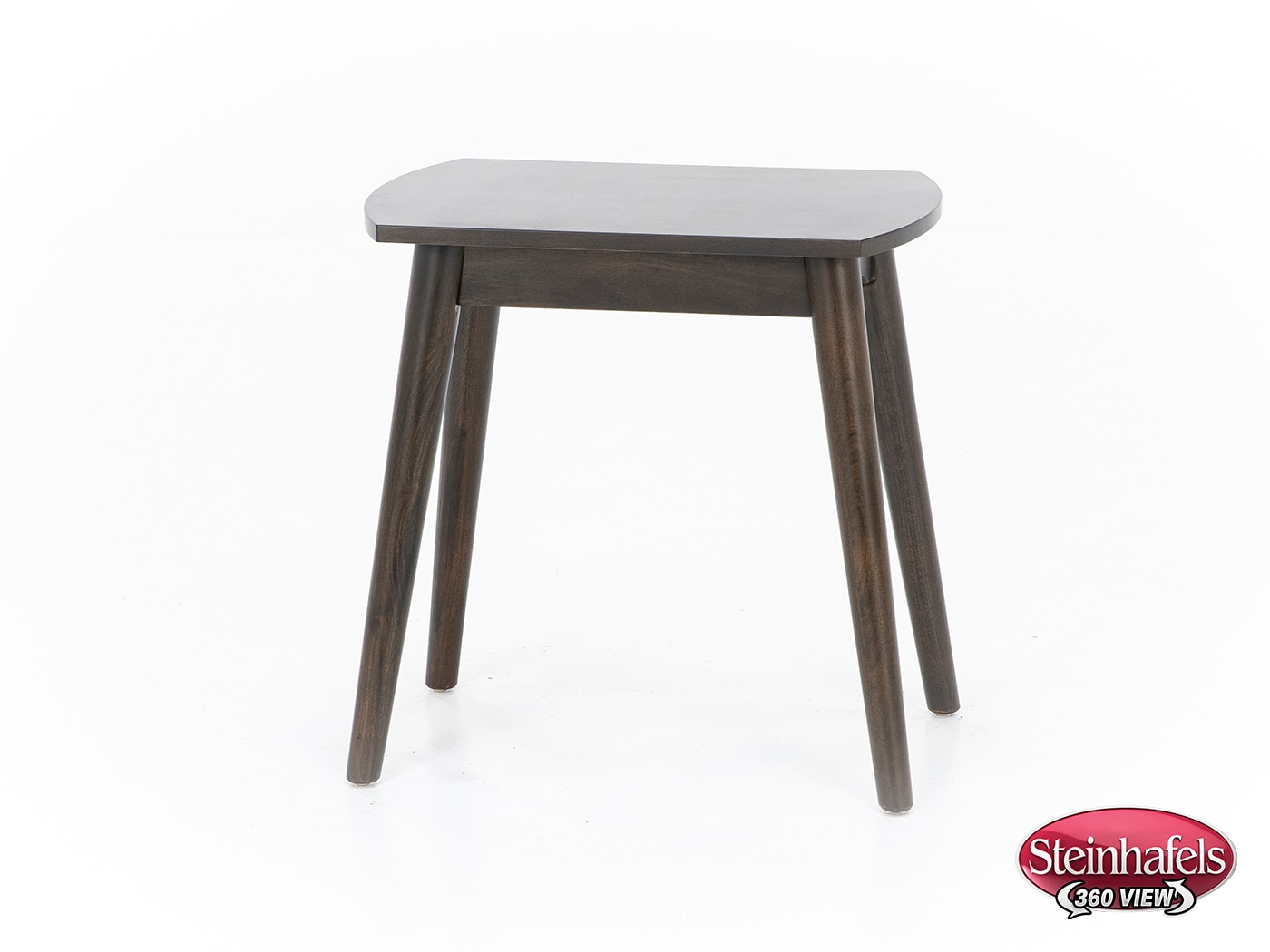 sund brown chairside table  image java  