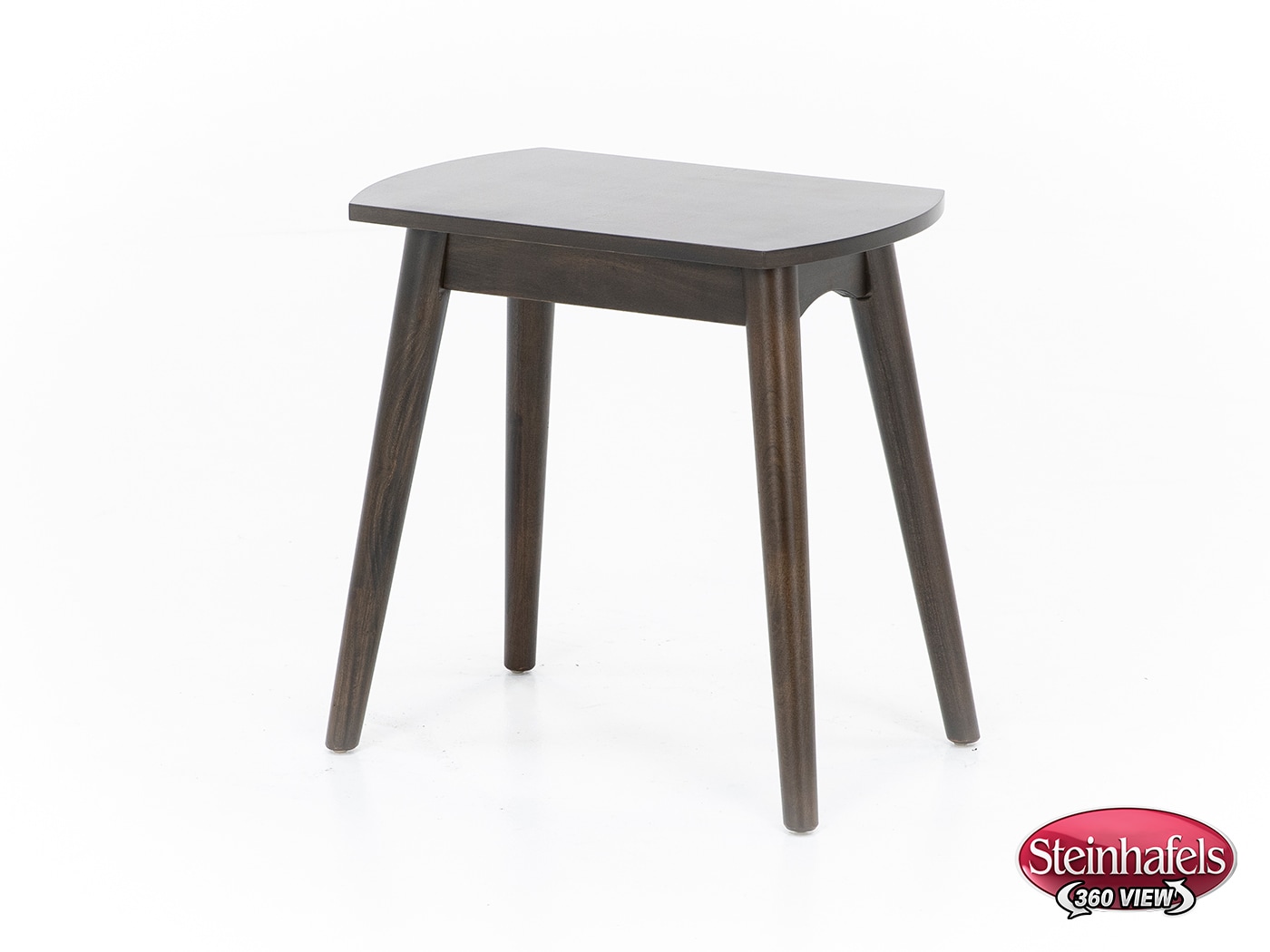 sund brown chairside table  image java  