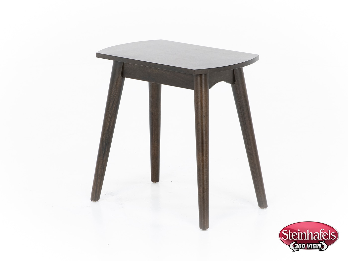 sund brown chairside table  image java  