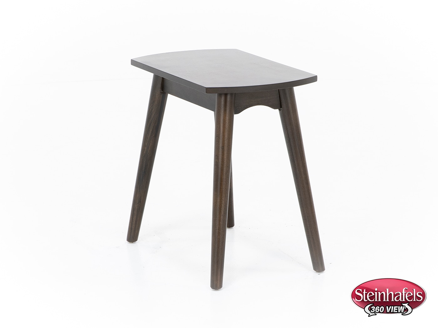 sund brown chairside table  image java  