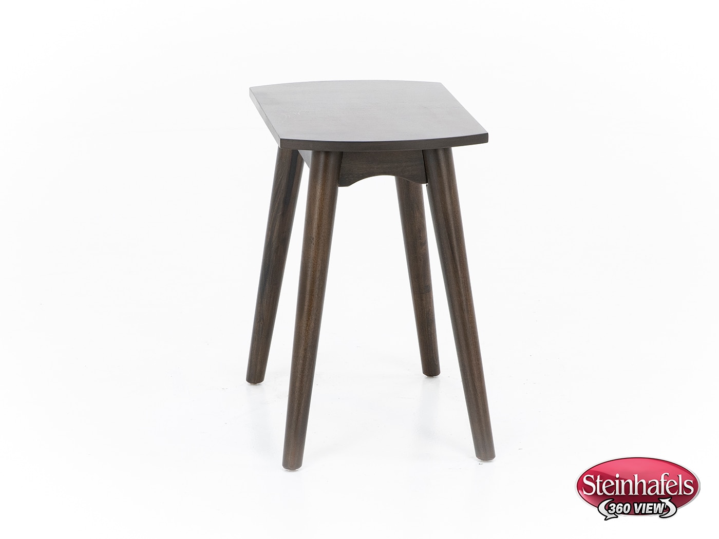 sund brown chairside table  image java  