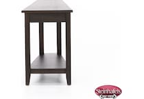 sund brown chairside table  image wedge  