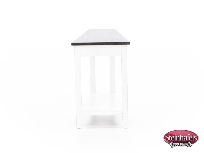 sund brown chairside table  image wedge  