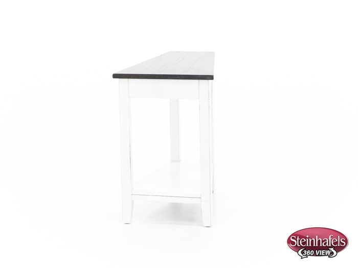 sund brown chairside table  image wedge  