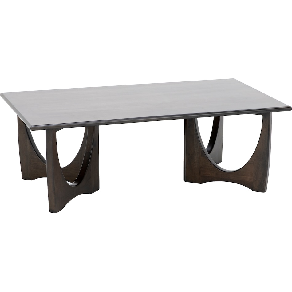 sund brown cocktail table arch  