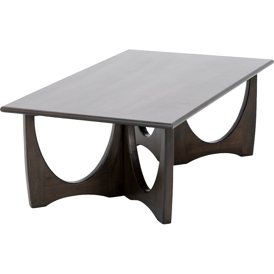 sund brown cocktail table arch  