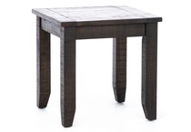 sund brown end table sienn  