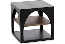 sund brown end table gab  