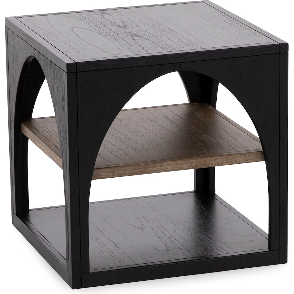 sund brown end table gab  