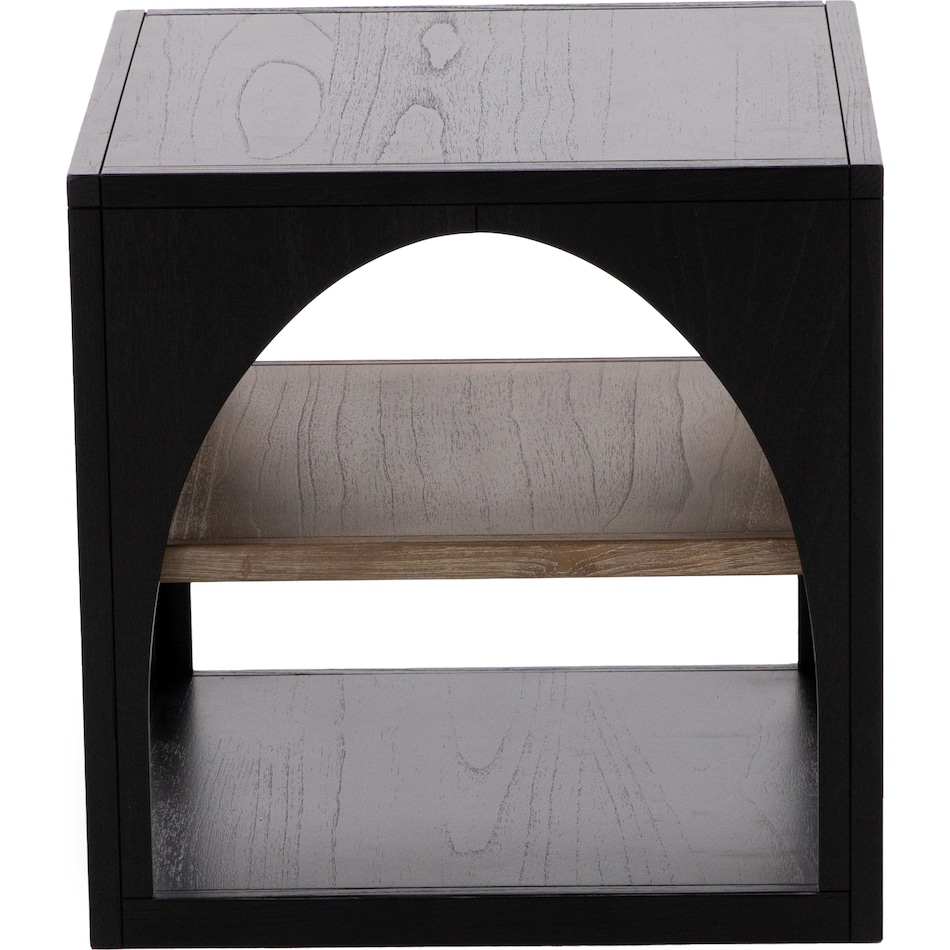 sund brown end table gab  