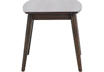 sund brown end table java  