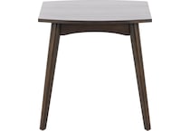 sund brown end table java  