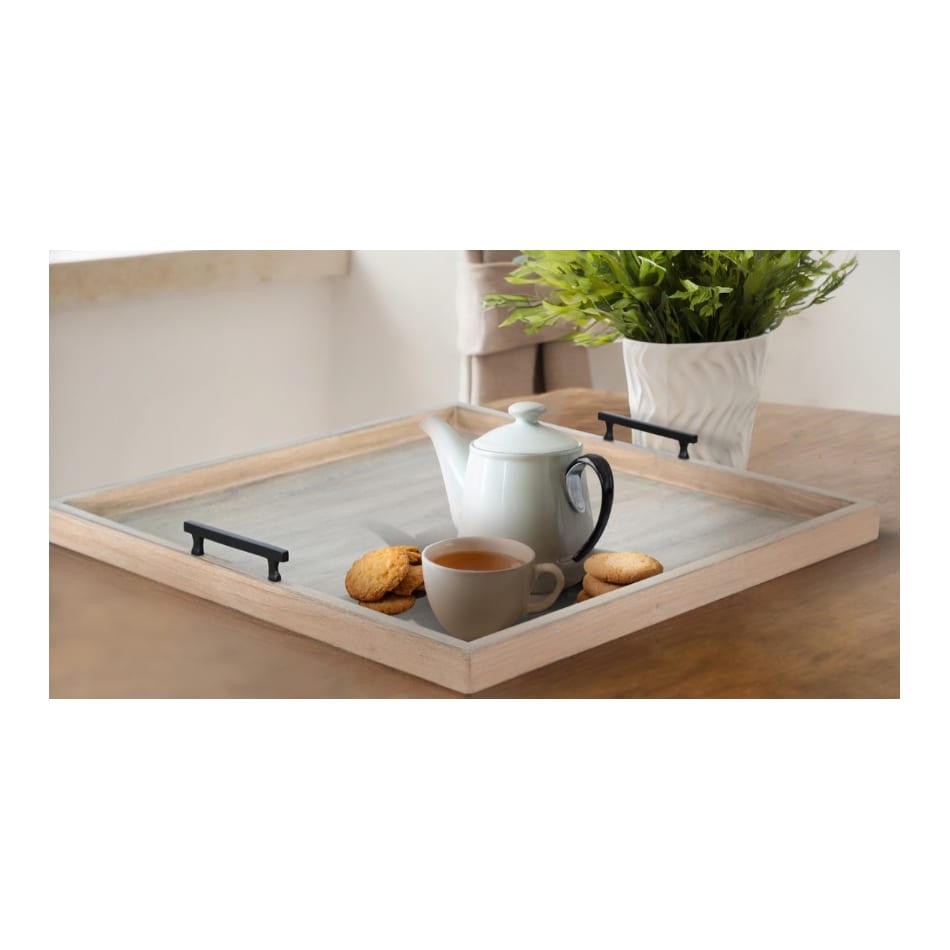 sund brown ottoman tray   