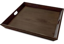 sund brown ottoman tray   