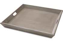 sund grey ottoman tray   
