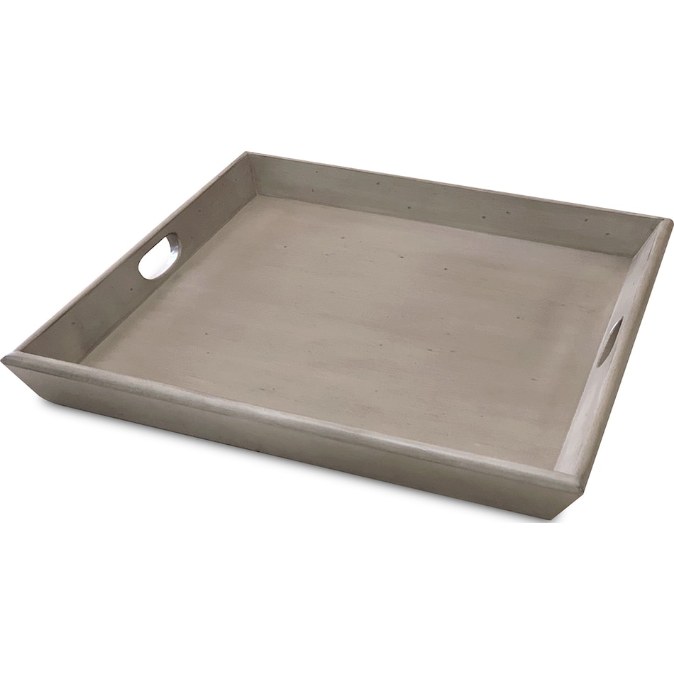 sund grey ottoman tray   