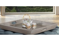 sund grey ottoman tray   