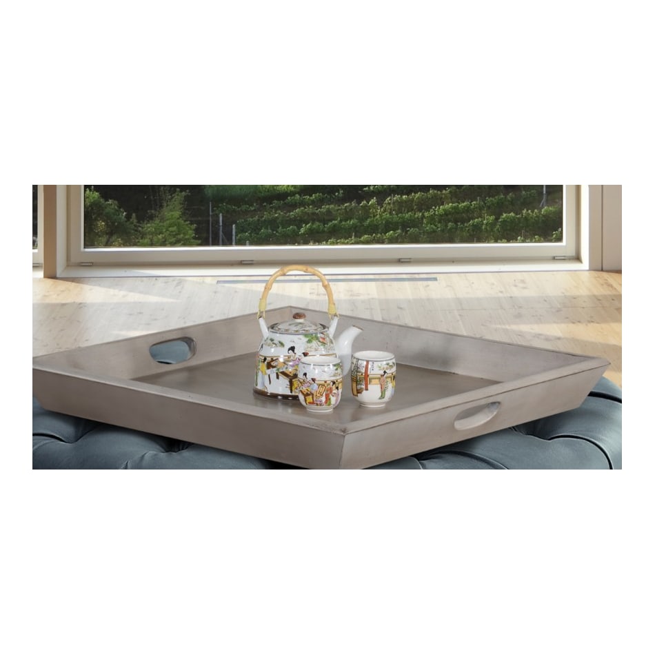 sund grey ottoman tray   