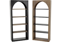 sund oak grove & umbra bookcase etergere emy  