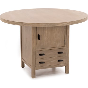 Walton 54" Round Counter Game Table