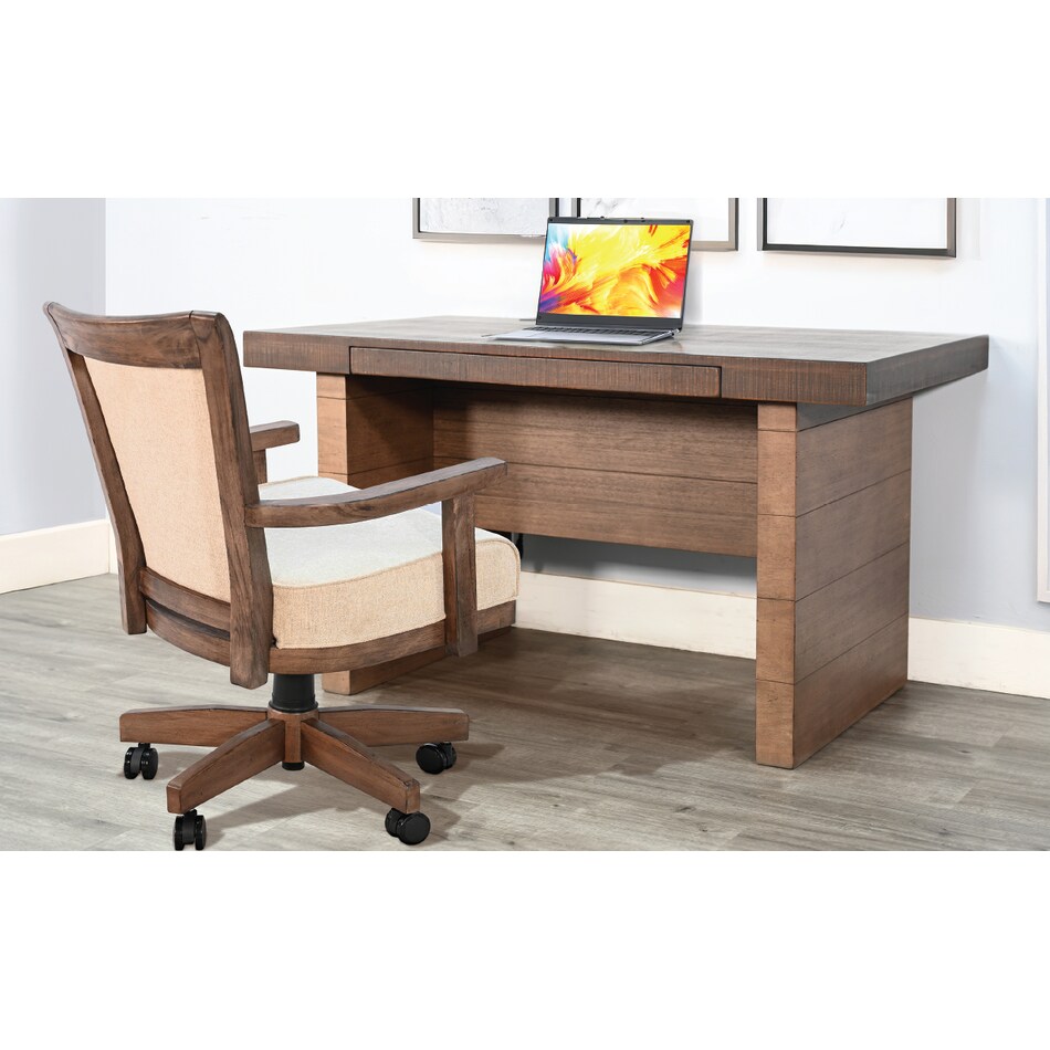 sund tobacco finish desk chair bos  