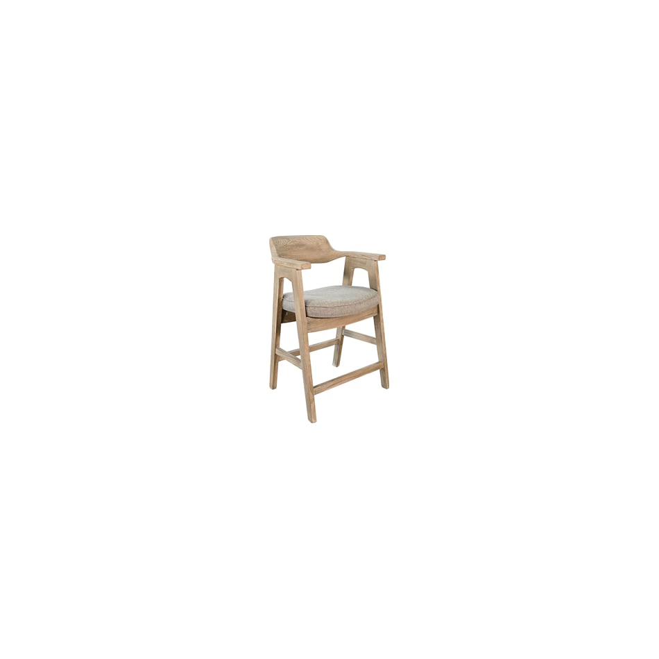 sund wheat   charles frost grey inch & over bar seat stool   