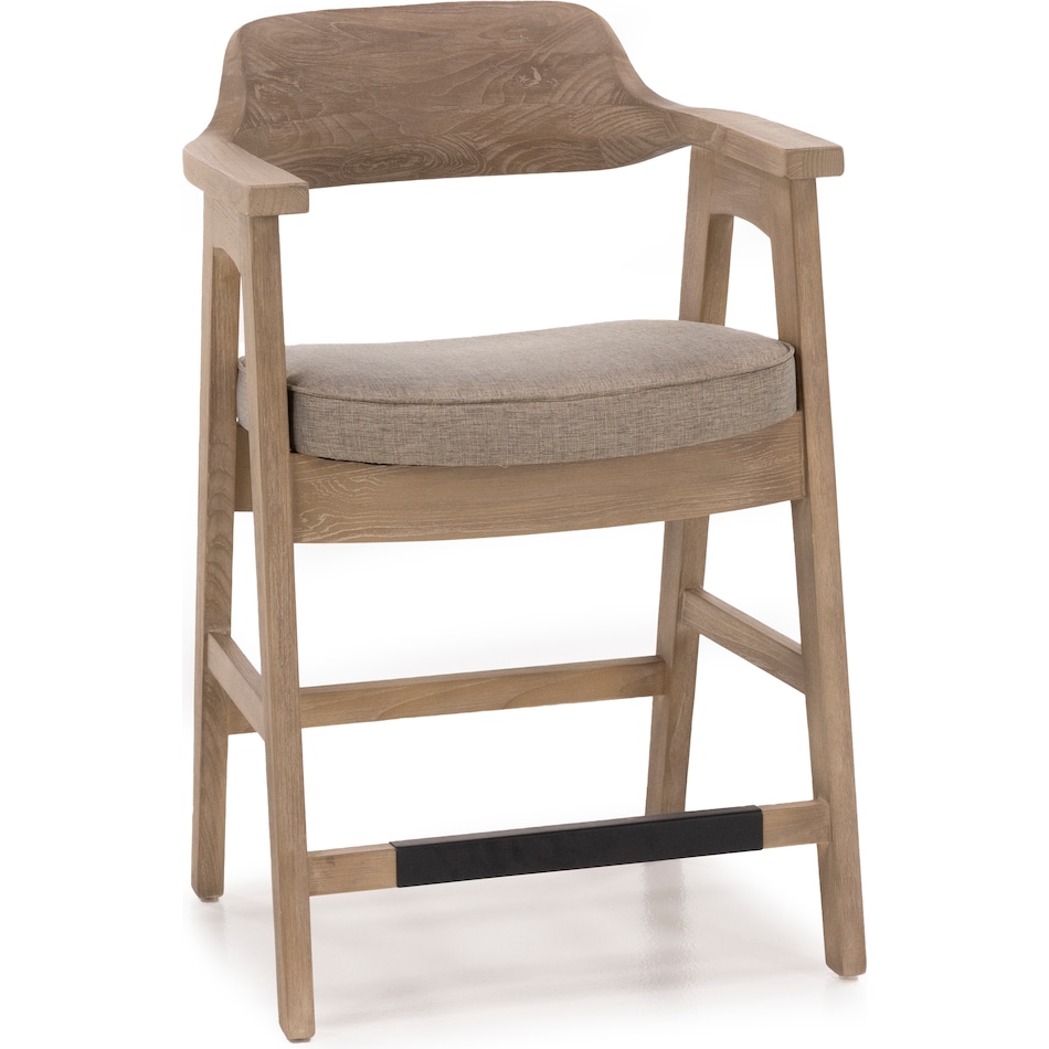 sund wheat   charles frost grey inch & over bar seat stool   
