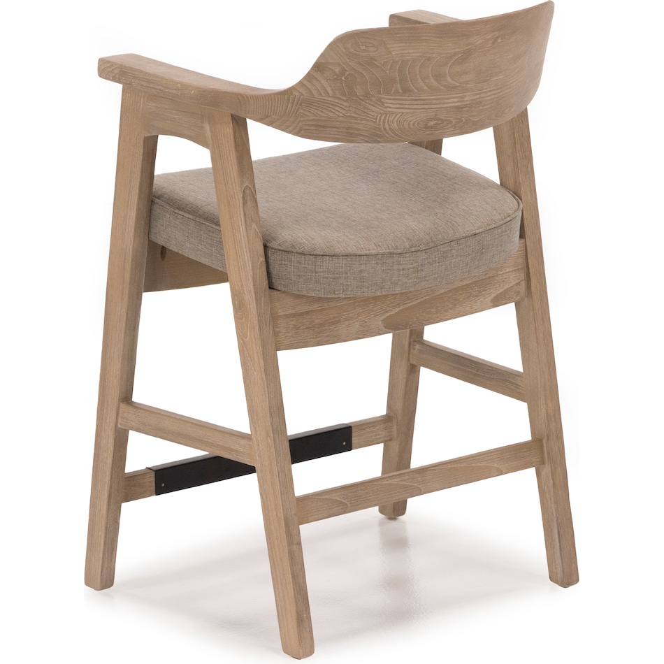 sund wheat   charles frost grey inch & over bar seat stool   