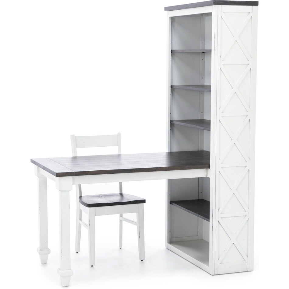 sund white desk attic  